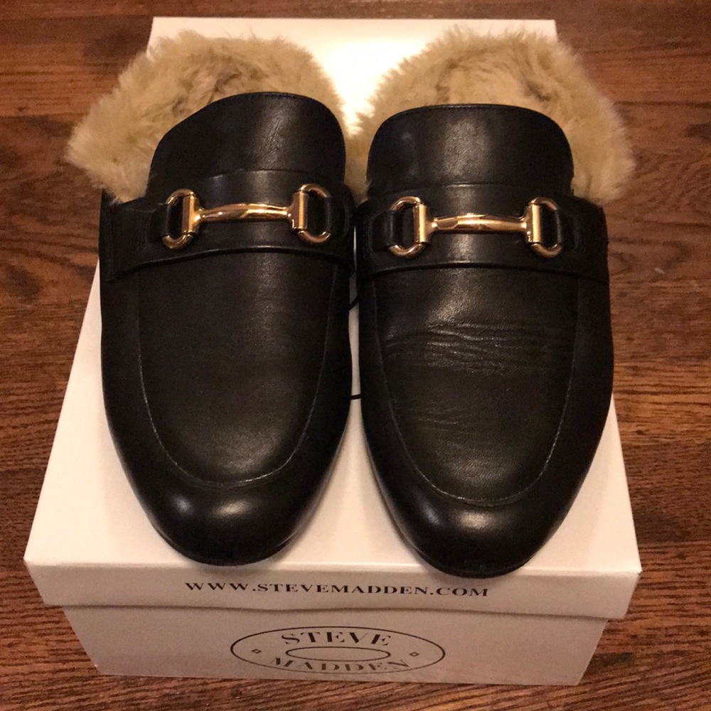 Steve Madden Mules with fur